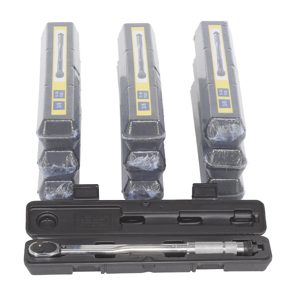 3/8" Torque Wrench 10 Pack, 10PK